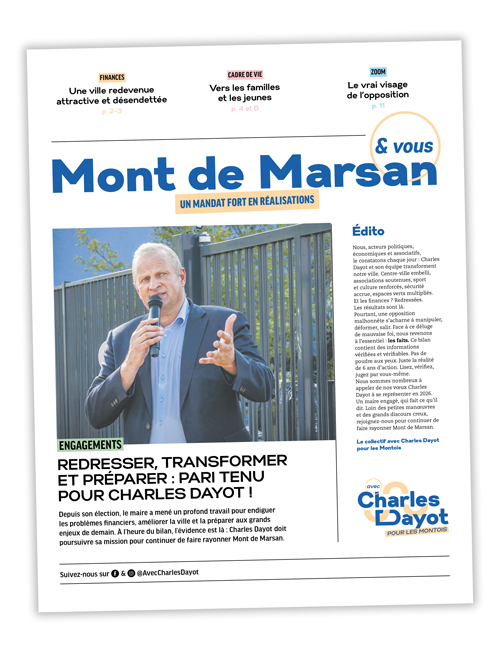 Bilan Mont de Marsan